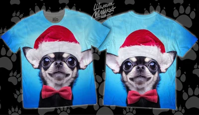 Футболки с полной запечаткой: собака (2)